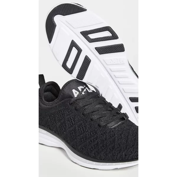 APL Athletic Propulsion Labs Womens Techloom Phantom Running ShoeBlackMetallic Silver