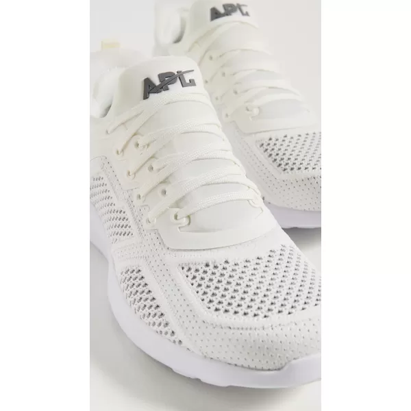 APL Athletic Propulsion Labs Womens Techloom Tracer SneakersIvoryCementWhite