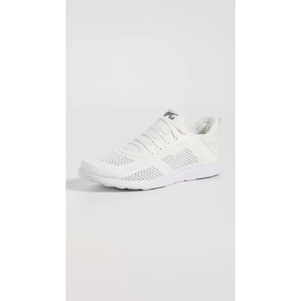 APL Athletic Propulsion Labs Womens Techloom Tracer SneakersIvoryCementWhite