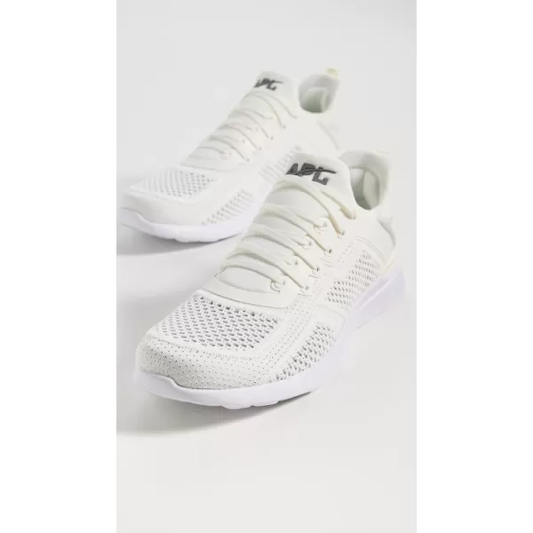 APL Athletic Propulsion Labs Womens Techloom Tracer SneakersIvoryCementWhite