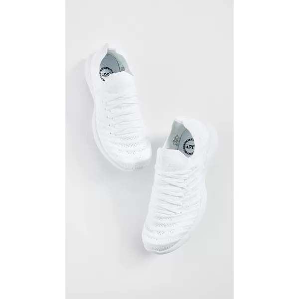 APL Athletic Propulsion Labs Womens Techloom Wave Sneakers WhiteWhite 8 Medium USAPL Athletic Propulsion Labs Womens Techloom Wave Sneakers WhiteWhite 8 Medium US