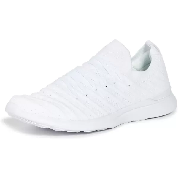 APL Athletic Propulsion Labs Womens Techloom Wave Sneakers WhiteWhite 8 Medium USAPL Athletic Propulsion Labs Womens Techloom Wave Sneakers WhiteWhite 8 Medium US