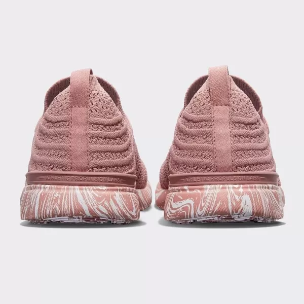 APL Athletic Propulsion Labs Womens Techloom Wave SneakersBeachwoodWhiteMarble