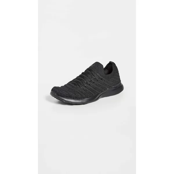 APL Athletic Propulsion Labs Womens Techloom Wave SneakersBlackBlack