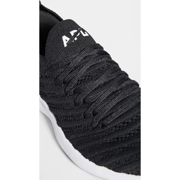 APL Athletic Propulsion Labs Womens Techloom Wave SneakersBlackWhite