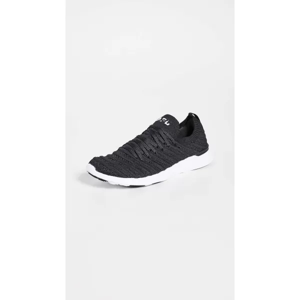 APL Athletic Propulsion Labs Womens Techloom Wave SneakersBlackWhite