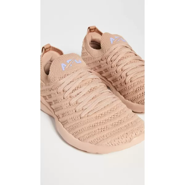 APL Athletic Propulsion Labs Womens Techloom Wave SneakersCaramelBellflower