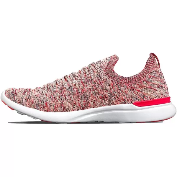 APL Athletic Propulsion Labs Womens Techloom Wave SneakersMagentaNeon PeachMelange