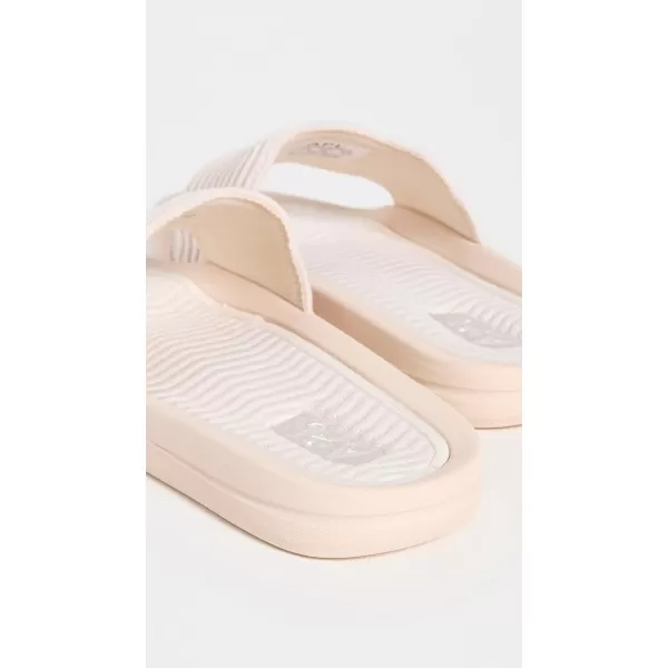 APL Athletic Propulsion Labs Womens ZigZag SlidesBeachIvory