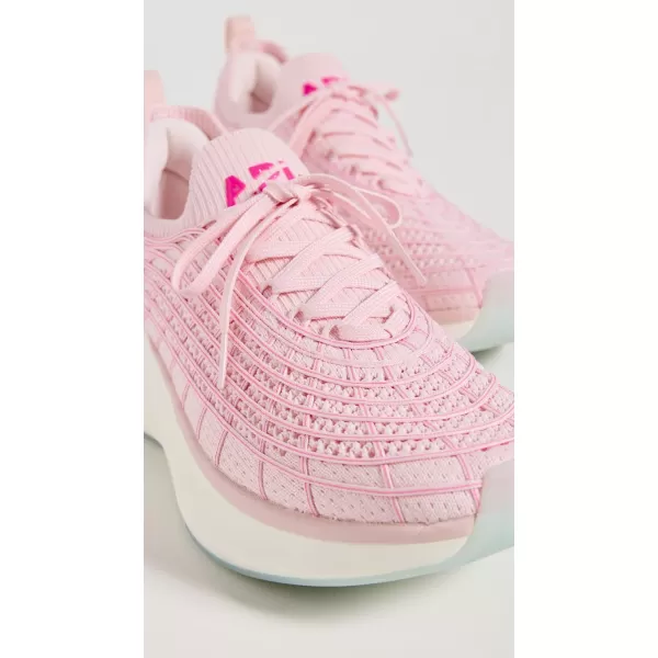 APL Athletic Propulsion Labs Womens Zipline SneakersBleached PinkFusion Pink