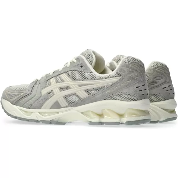 ASICS Mens GelKayano 14 Sportstyle ShoesWhite SageSmoke Grey