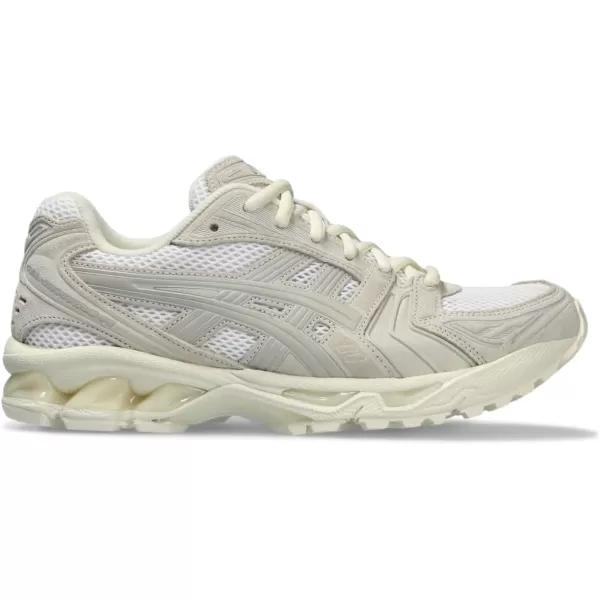 ASICS Womens GelKayano 14 Sportstyle ShoesWhiteSmoke Grey