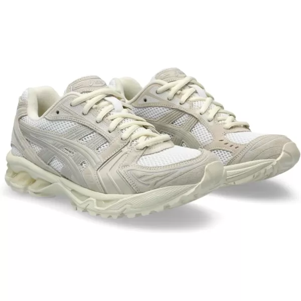 ASICS Womens GelKayano 14 Sportstyle ShoesWhiteSmoke Grey