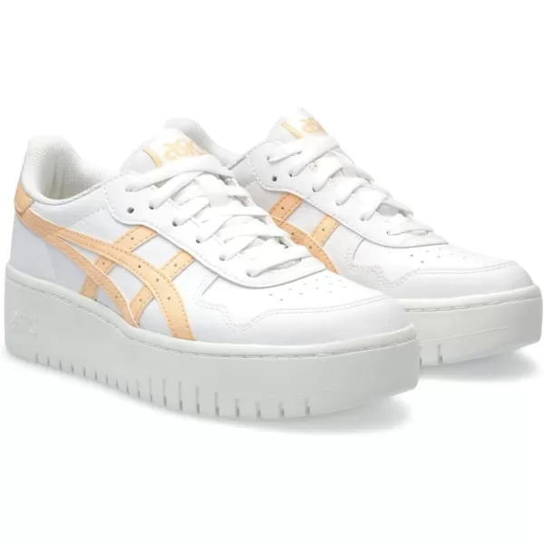 ASICS Womens Japan S PF Sportstyle ShoesWhiteApricot Crush