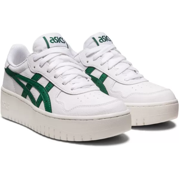 ASICS Womens Japan S PF Sportstyle ShoesWhiteShamrock Green