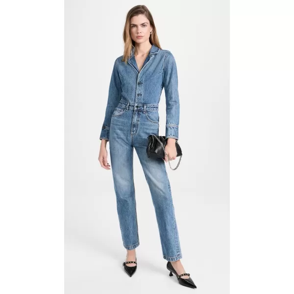 ASKK NY Womens Denim Jumpsuit JacksonJackson