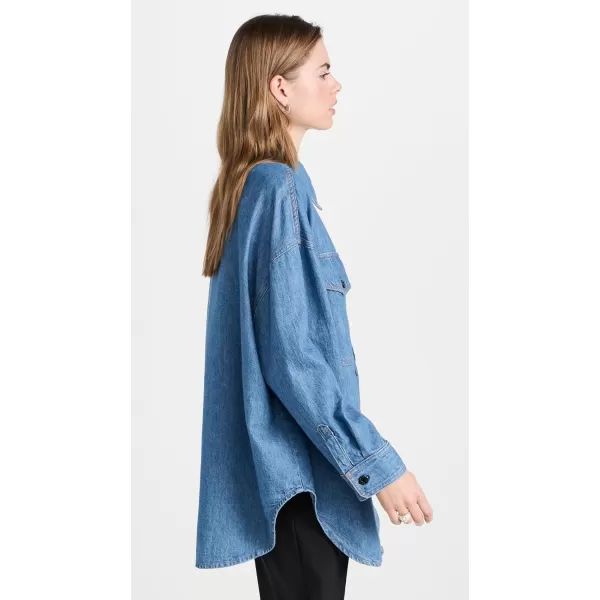 ASKK NY Womens Jackson Denim Shirt JacketJackson