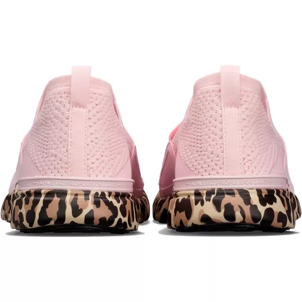 ATHLETIC PROPULSION LABS Womens Techloom Bliss SneakersBleached PinkLeopard