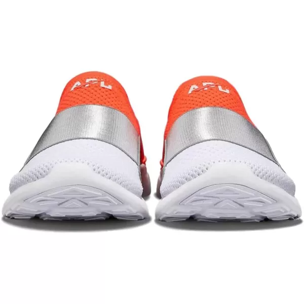 ATHLETIC PROPULSION LABS Womens Techloom Bliss SneakersImpulse RedSilverWhite