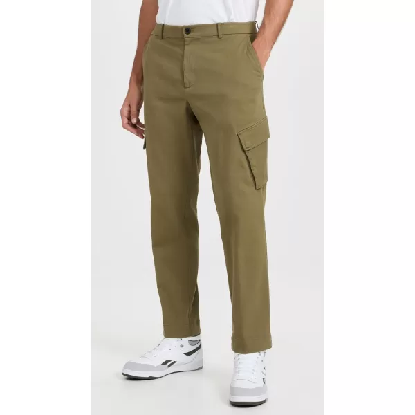 ATM Anthony Thomas Melillo Mens Washed Cotton Twill Cargo PantsOil Green