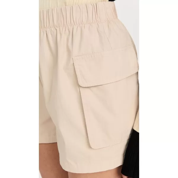 ATM Anthony Thomas Melillo Womens Cotton Poplin Cargo ShortsLinen