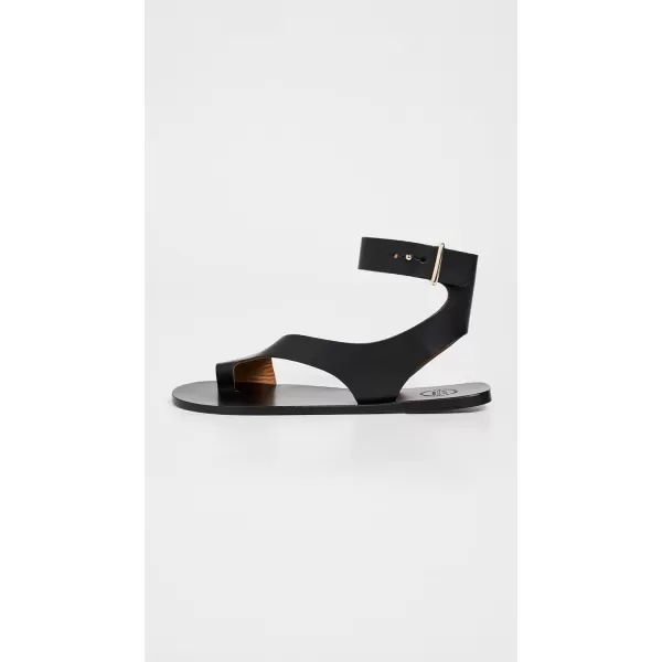 ATP Atelier Womens Aquara Black Vacchetta SandalsATP Atelier Womens Aquara Black Vacchetta Sandals