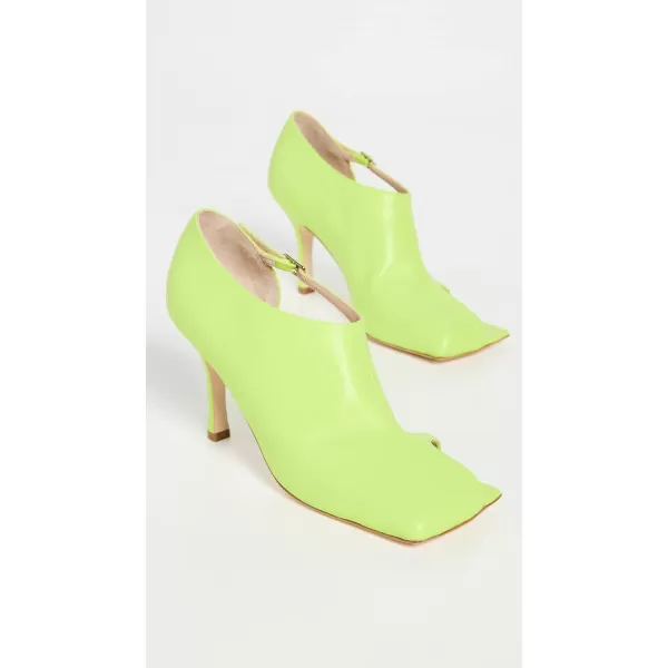 AWAKE MODE Womens Gemma Asymmetric PumpsAcid Green