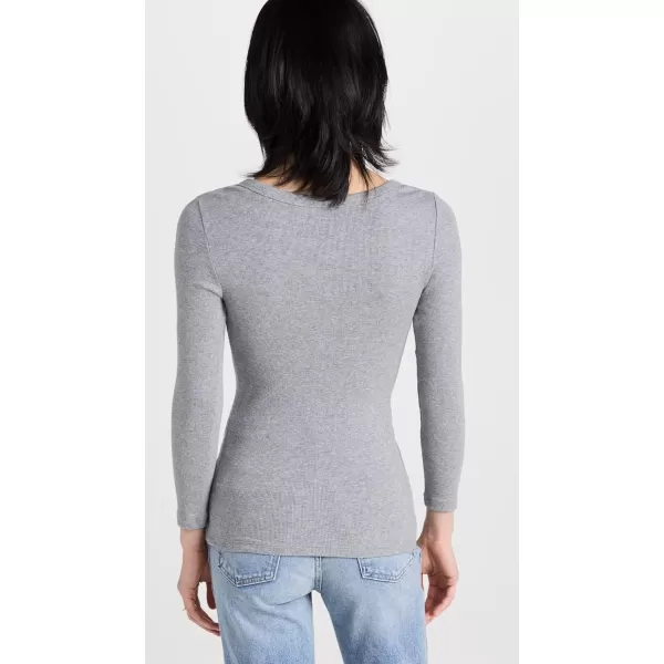 AYR Womens High Roller HenleyHeather Grey