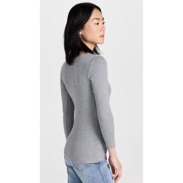 AYR Womens High Roller HenleyHeather Grey