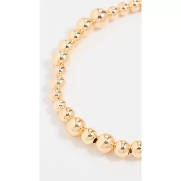 Alexa Leigh Womens Mixed Big Ball NecklaceGold