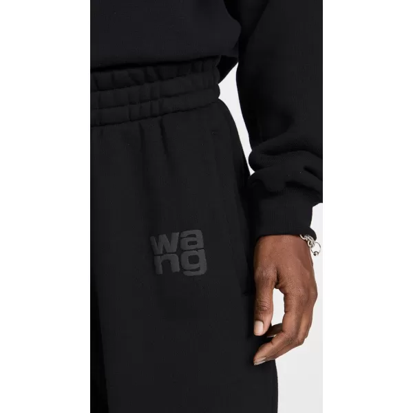 Alexander Wang Womens Essential Terry Classic SweatpantsBlack