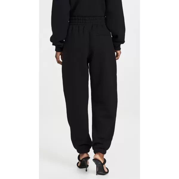 Alexander Wang Womens Essential Terry Classic SweatpantsBlack