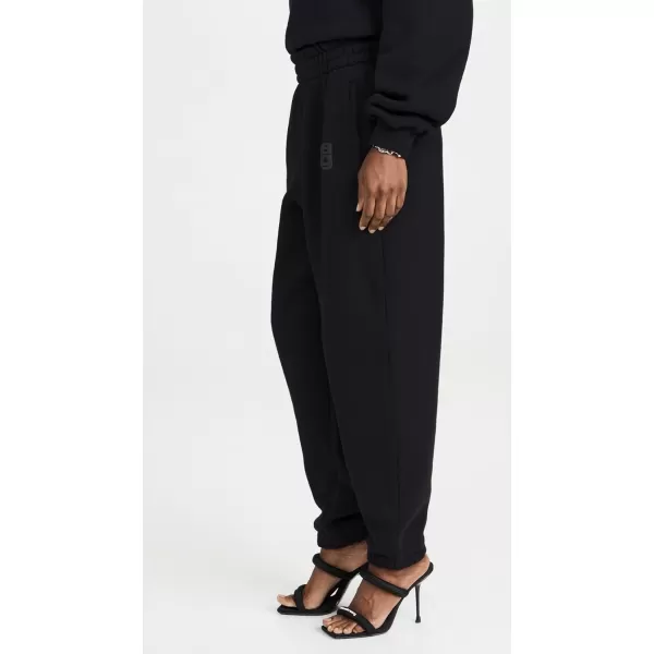 Alexander Wang Womens Essential Terry Classic SweatpantsBlack