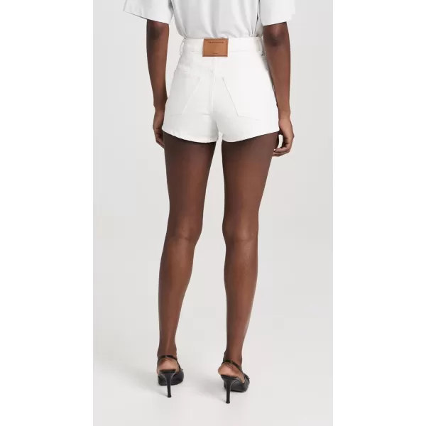 Alexander Wang Womens Shorty High Rise ShortsVintage White