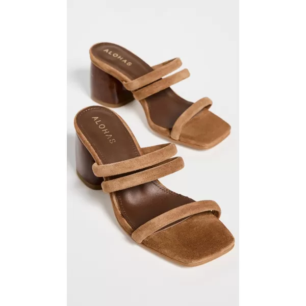 Alohas Womens Indiana SandalsBrown