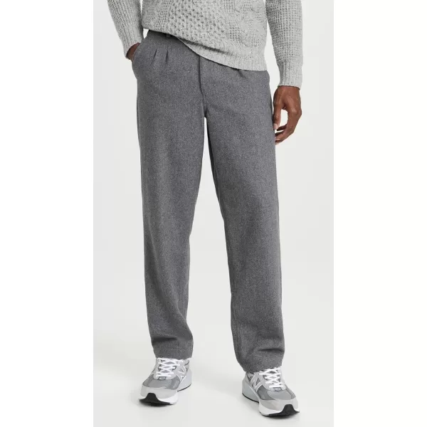 Alpha Industries Mens Wool Pull On PantsDark Charcoal Heather