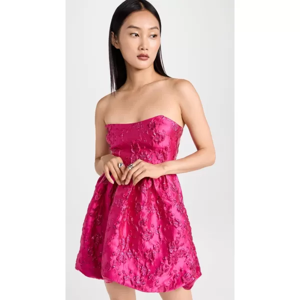 Amanda Uprichard Womens Addison Dress in BrocadeRosebud Brocade