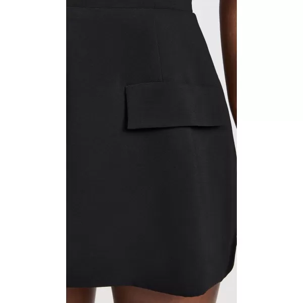 Amanda Uprichard Womens Bethany Skort RomperBlack