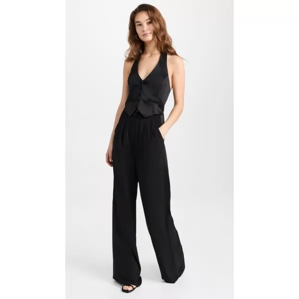 Amanda Uprichard Womens Isadore JumpsuitBlack