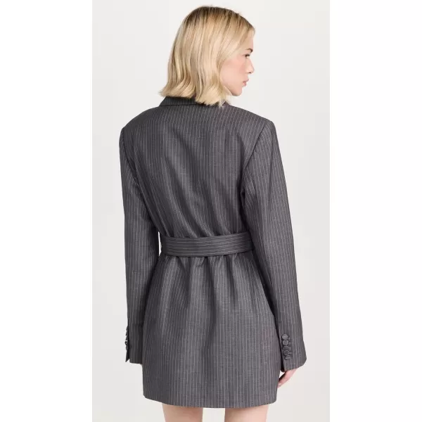 Amanda Uprichard Womens Meritt BlazerEton Pinstripe