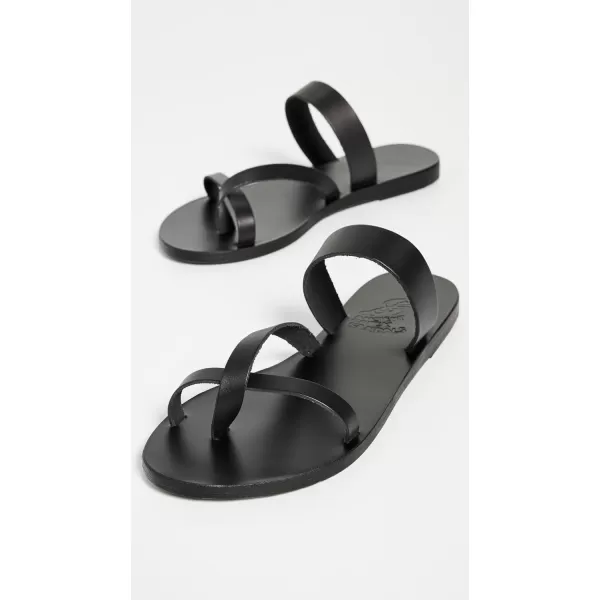 Ancient Greek Sandals Womens Daphnae SandalsBlack