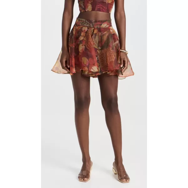 Andrea Iyamah Womens Kokos ShortsKola Print