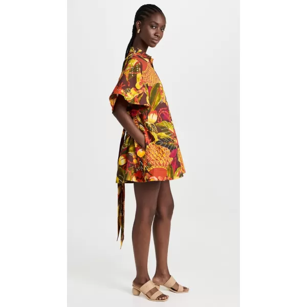 Andrea Iyamah Womens Shanti RomperKola Print