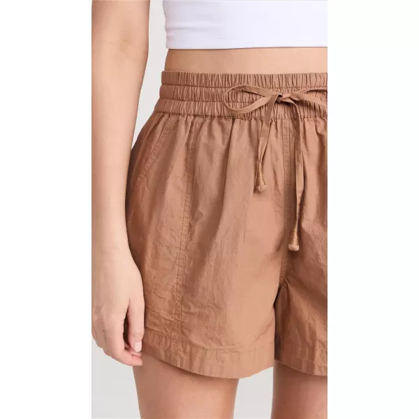 Apiece Apart Womens Trail ShortsDeep Khaki