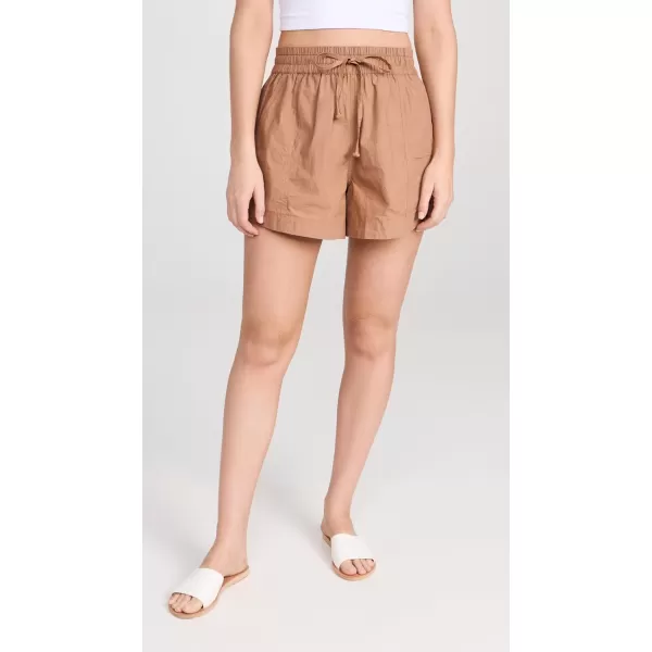 Apiece Apart Womens Trail ShortsDeep Khaki