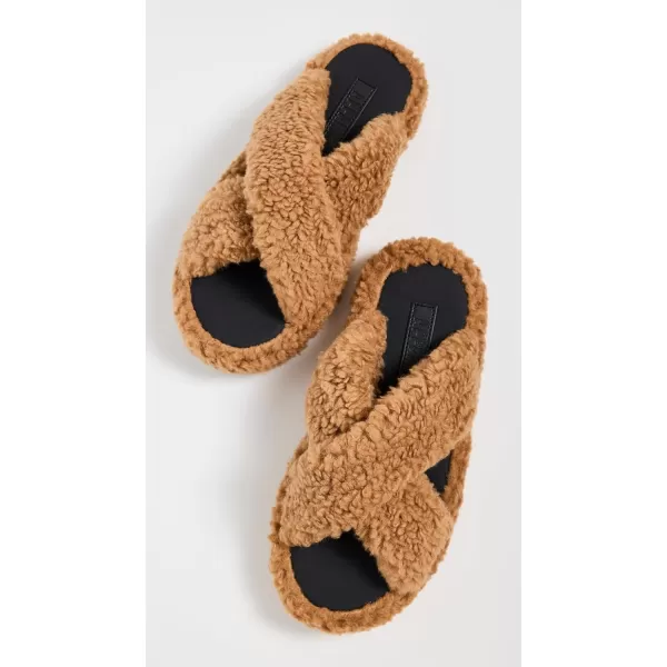 Apparis Womens Biba Luxe Teddie SlippersHazelnut