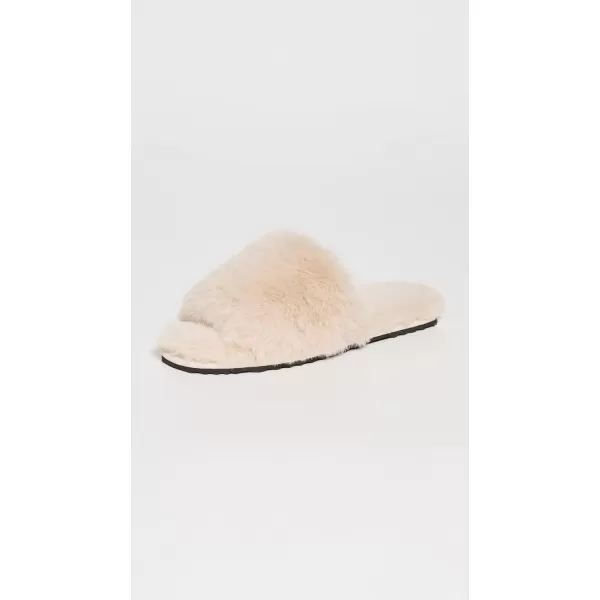 Apparis Womens Diana Faux Fur SlippersLatte