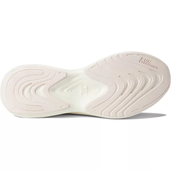 Athletic Propulsion Labs APL Womens Streamline SneakerCremeAnthraciteWhite