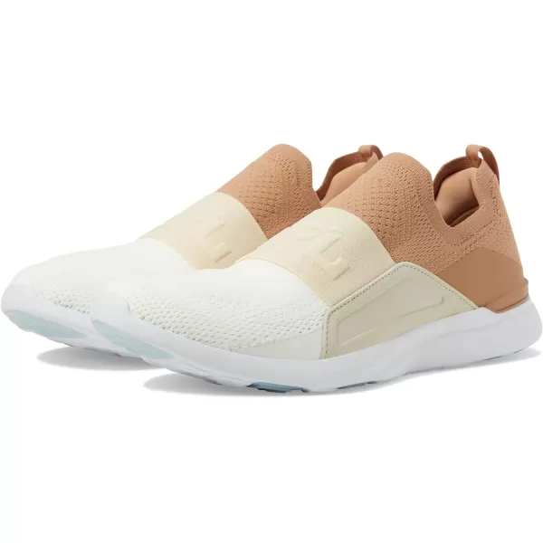 Athletic Propulsion Labs APL Womens Techloom Bliss SneakerCaramelParchmentIvory