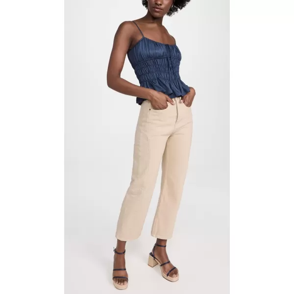 B Sides Womens Lasso JeansTan Overdye